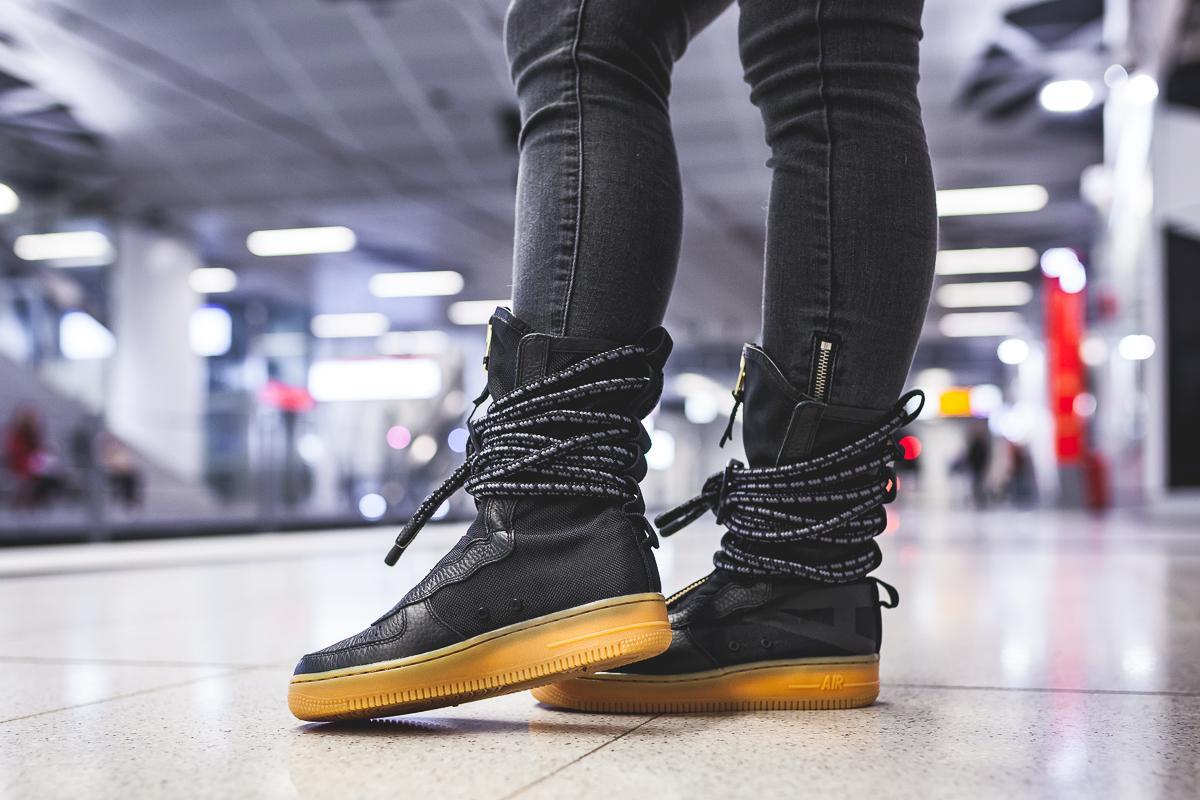 Black af1 boots online